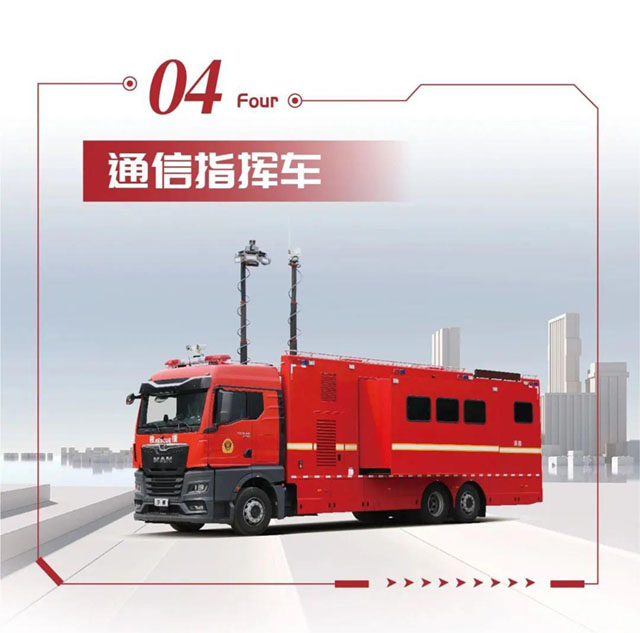 立博省级灭火救援现场指挥部车辆编组交付消防系统