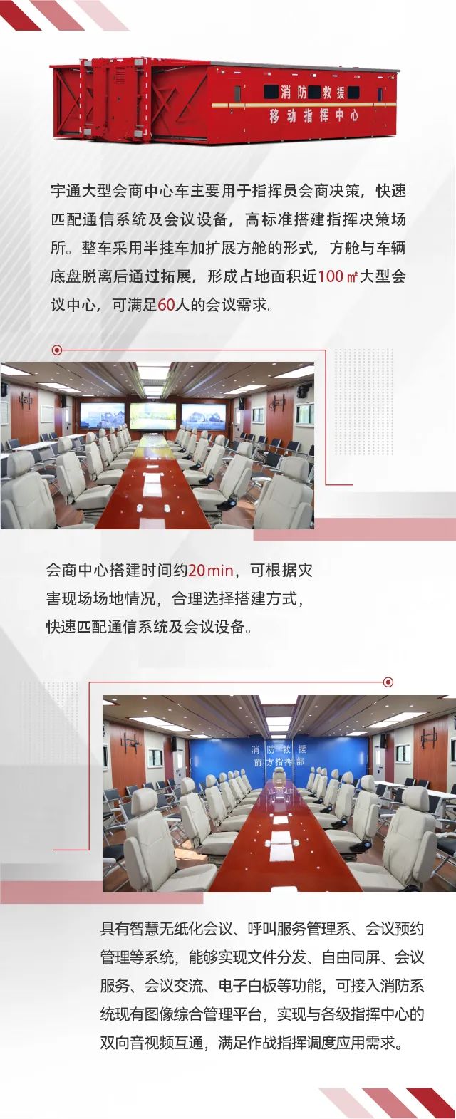 立博省级灭火救援现场指挥部车辆编组交付消防系统