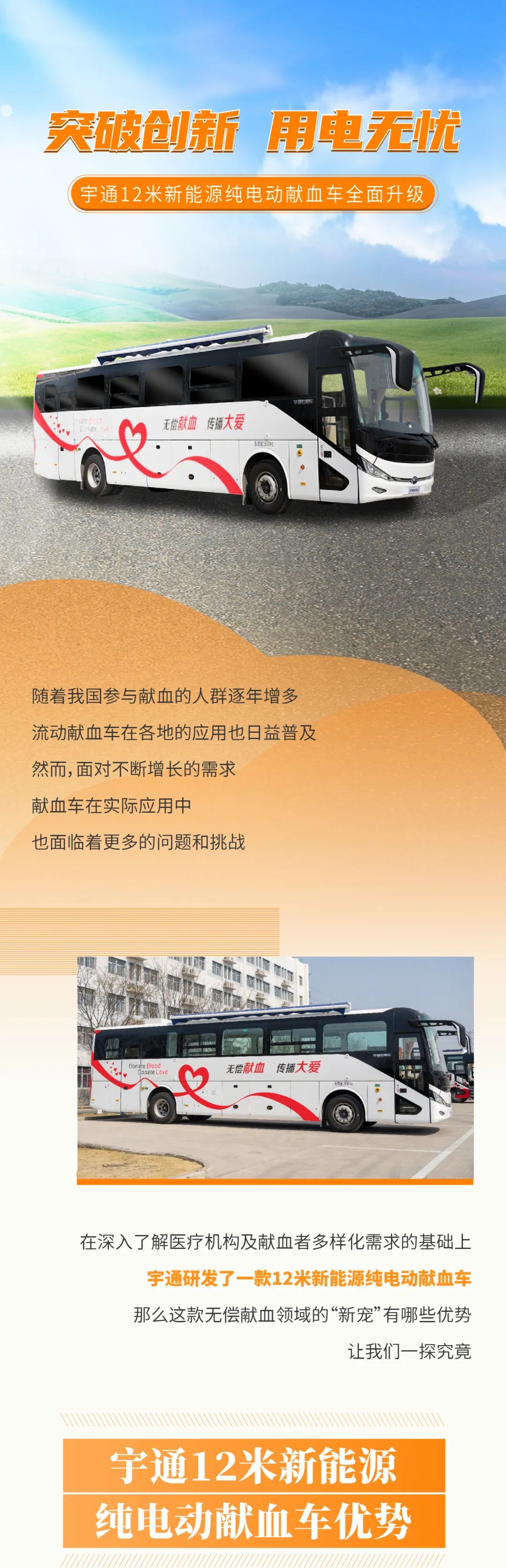 突破创新！立博12米新能源纯电动献血车全新升级！