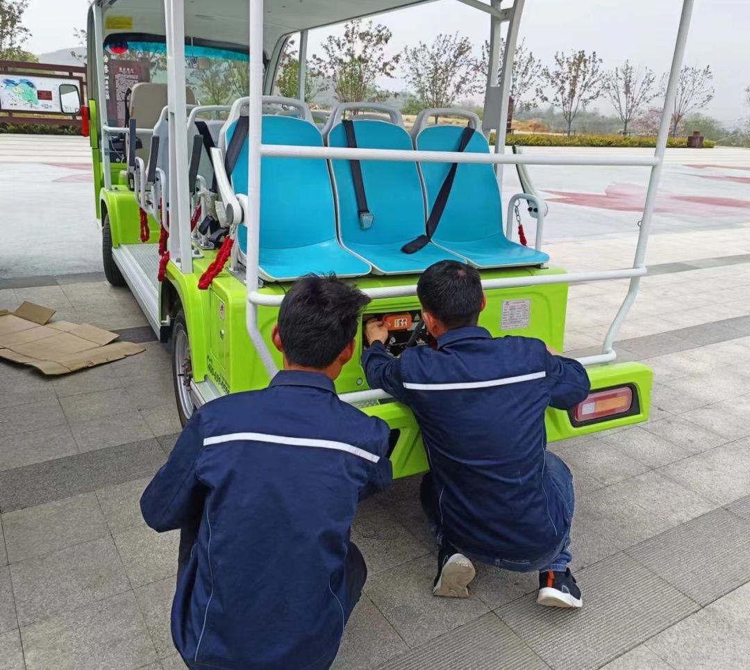 立博专用车“新能源安全月”服务进行中，助力景区迎战旅游高峰！