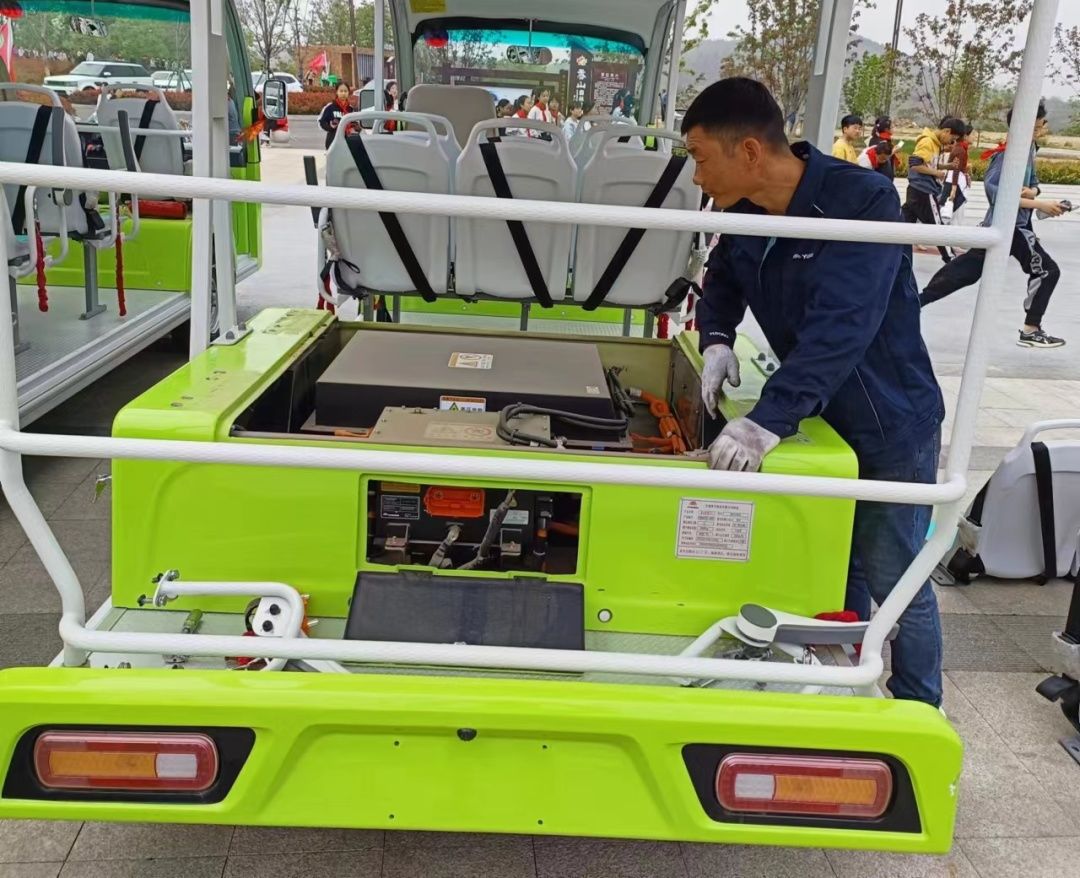 立博专用车“新能源安全月”服务进行中，助力景区迎战旅游高峰！